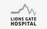Picture of the Lions Gate Hospital logo, one of Hi-Cube warehouse racking and storage solution clients