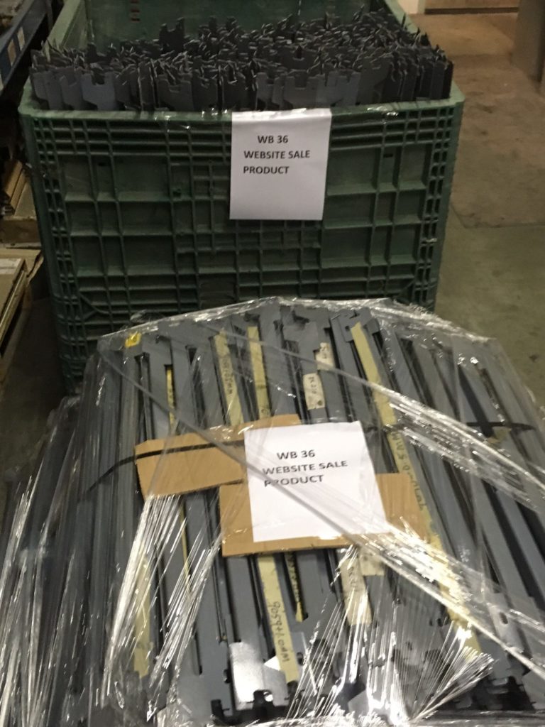 Used EZRect Type 1 shelving parts HiCube Storage Products