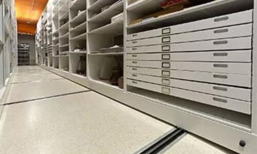 Custom museum storage cabinets by Hi-Cube