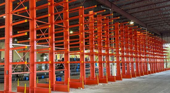 Cantilever Racking System Boosts Warehouse Capacity